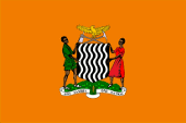 Flagge Fahne flag Präsident president Sambia Zambia Zambie Nordrhodesien Northern Rhodesia