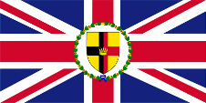 Flagge Fahne flag Gouverneur governor Britisch British Sarawak