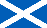 Flagge Fahne Flag Schottland Scotland Scotia Alba National flag Saltire