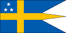 Flagge Fahne flag Vize-Admiral Vizeadmiral Vice Admiral Schweden Sweden Suède Sverige Flaggen flags Fahnen