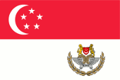 Flagge Fahne flag Streitkräfte Armed Forces Singapur Singapore Singapour
