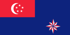 Flagge Fahne flag Staatsflagge state flag ensign Singapur Singapore Singapour
