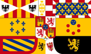 Flagge Fahne flag banner arms König King Spanien Spain Espagne España