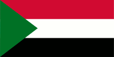 Flagge Fahne Flag Nationalflagge Handeslflagge national flag merchant flag Staatsflagge state flag Sudan Soudan As-Sudan