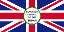 Flagge Fahne Flag Generalgouverneur British Governor General Sudan Soudan As-Sudan
