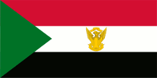 Flagge Fahne Flag Präsident president Sudan Soudan As-Sudan