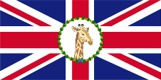 Flagge Fahne Flag Gouverneur Governor Britisch Tanganjika British Tanganyika