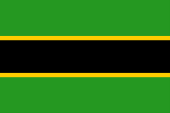 Flagge Fahne Flag Nationalflagge Staatsflagge national flag state flag Tanganjika Tanganyika