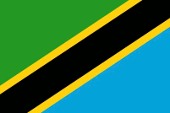 Flagge Fahne Flag National flag State flag national flag state flag Tansania Tanzania Tanzanie
