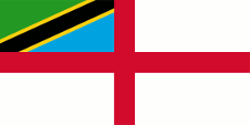 Flagge Fahne Flag Naval flag naval flag Tansania Tanzania Tanzanie