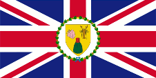 Flagge Fahne Flag Gouverneur Governor Turks- und Caicos-Inseln Turks and Caicos Islands Îles Turks et Caïques Britisch British Kolonie Colony Colonial ensign