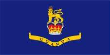 Flagge Fahne Flag Generalgouverneur Governor General Uganda Ouganda Buganda