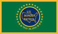 Flagge Fahne flag Grenzschutz Border Patrol USA Vereinigte Staaten von Amerika United States of America