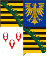 Wappen coat of arms Herzogtum Sachsen-Lauenburg duchy Saxony-Lauenburg