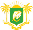 Wappen coat of arms Elfenbeinküste Ivory Coast Côte d'Ivoire